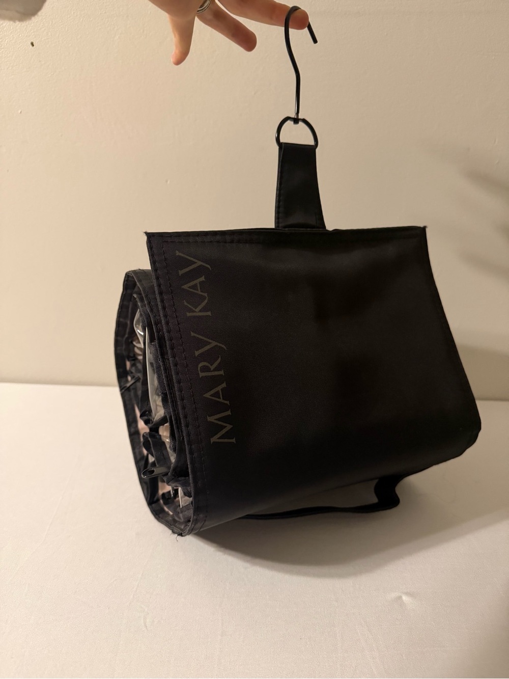 Mary Kay Roll Up Hanging Cosmetic Organizer with Hook